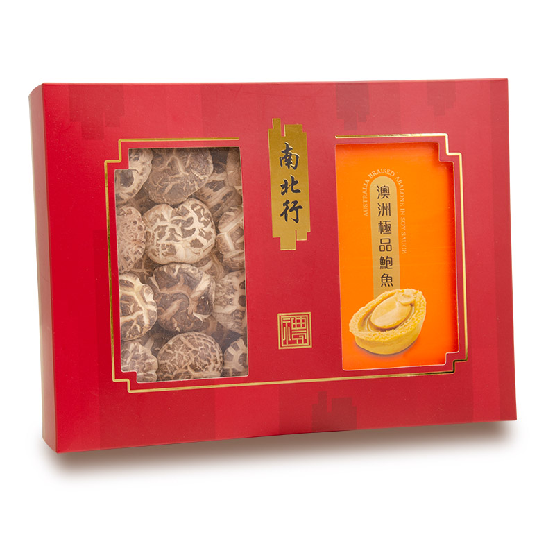 60B030特級花菇+澳洲極品鮑魚禮盒